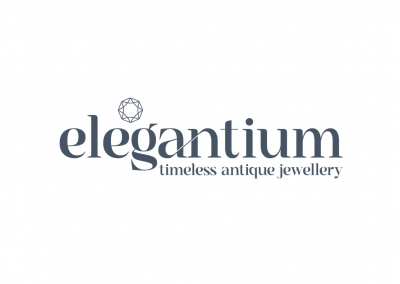 Elegantium logo by We Are Life