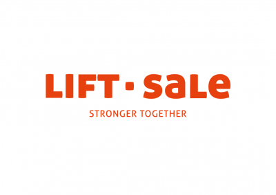 Lift Sale logo by We Are Life