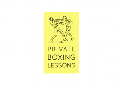 Private Boxing Lessons logo by We Are Life